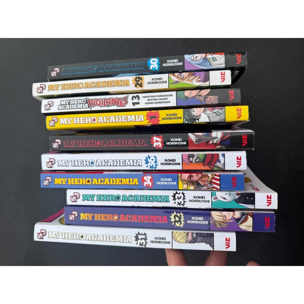 My Hero Academia Manga Lot Volumes Viz Shonen Jump Vigilantes Set